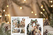 Modern Family Photo Christmas Card, a Card Template by LucaTheme (Thumbnail 2 of 8)