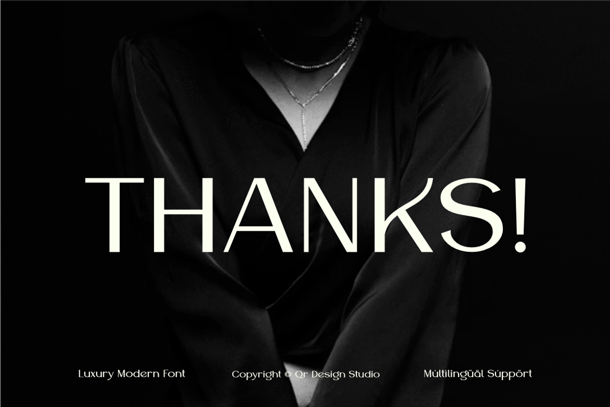 Qiloha - Elegant Brand Fashion Font, a Sans Serif Font by QR Design Studio (Photo 13 of 13)