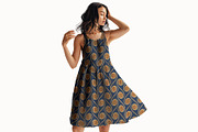 Modern Retro Geometric Pattern, a Pattern Graphic by StudioGlouna (Thumbnail 3 of 9)
