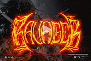 Dark Majesty, a Blackletter Font by Letterara (Thumbnail 2 of 10)