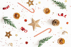 Christmas composition