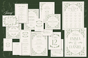 Elven Fairytale Wedding Suite, a Print Template by Garden in frame (Thumbnail 4 of 11)