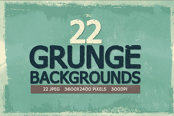 22 Grunge Backgrounds preview 5