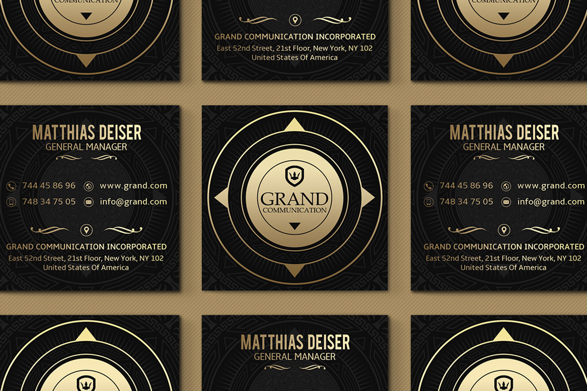 Unlimited Business Cards Bundle, a Business Card Template by Marvel (Photo 139 of 204)