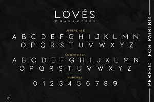 LOVES - Classy Sans Family