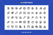 50 Nutrition icons, an Icon by Wencory (Thumbnail 1 of 2)