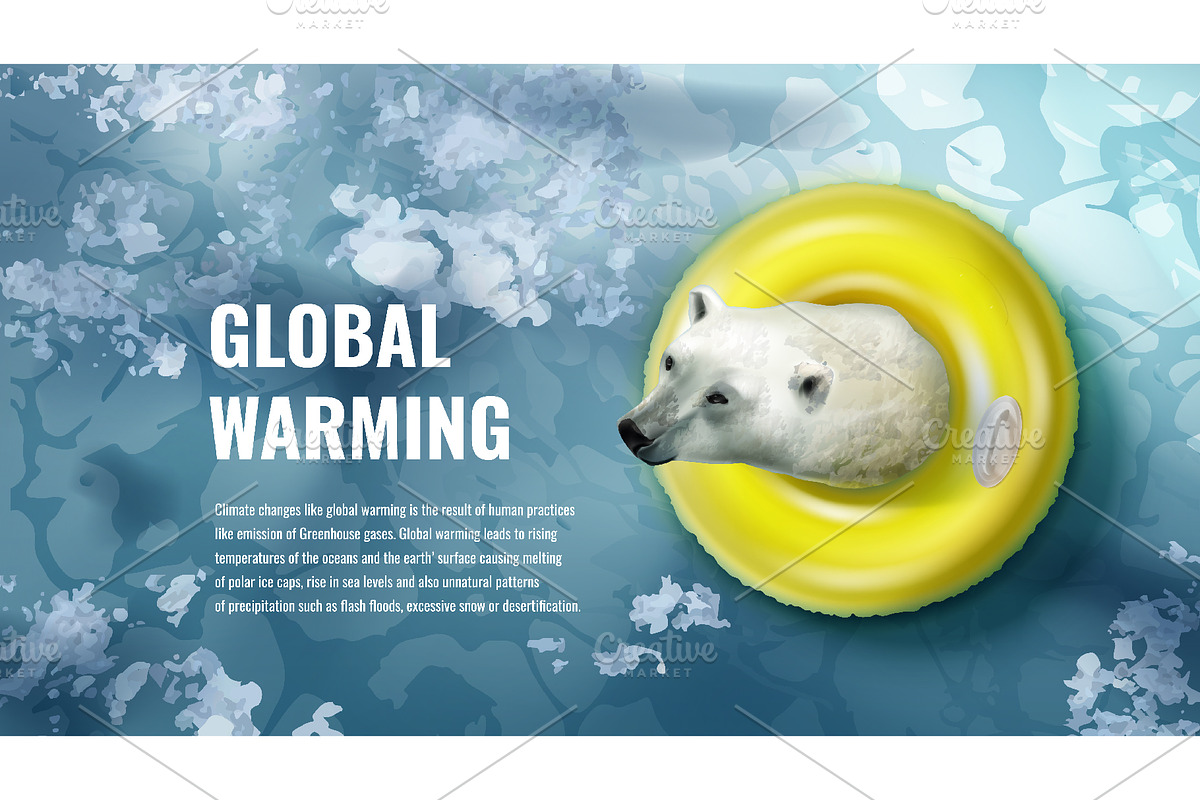 Vector Ecological Disasters Set, an Animal Illustration by Zonda (Photo 9 of 12)