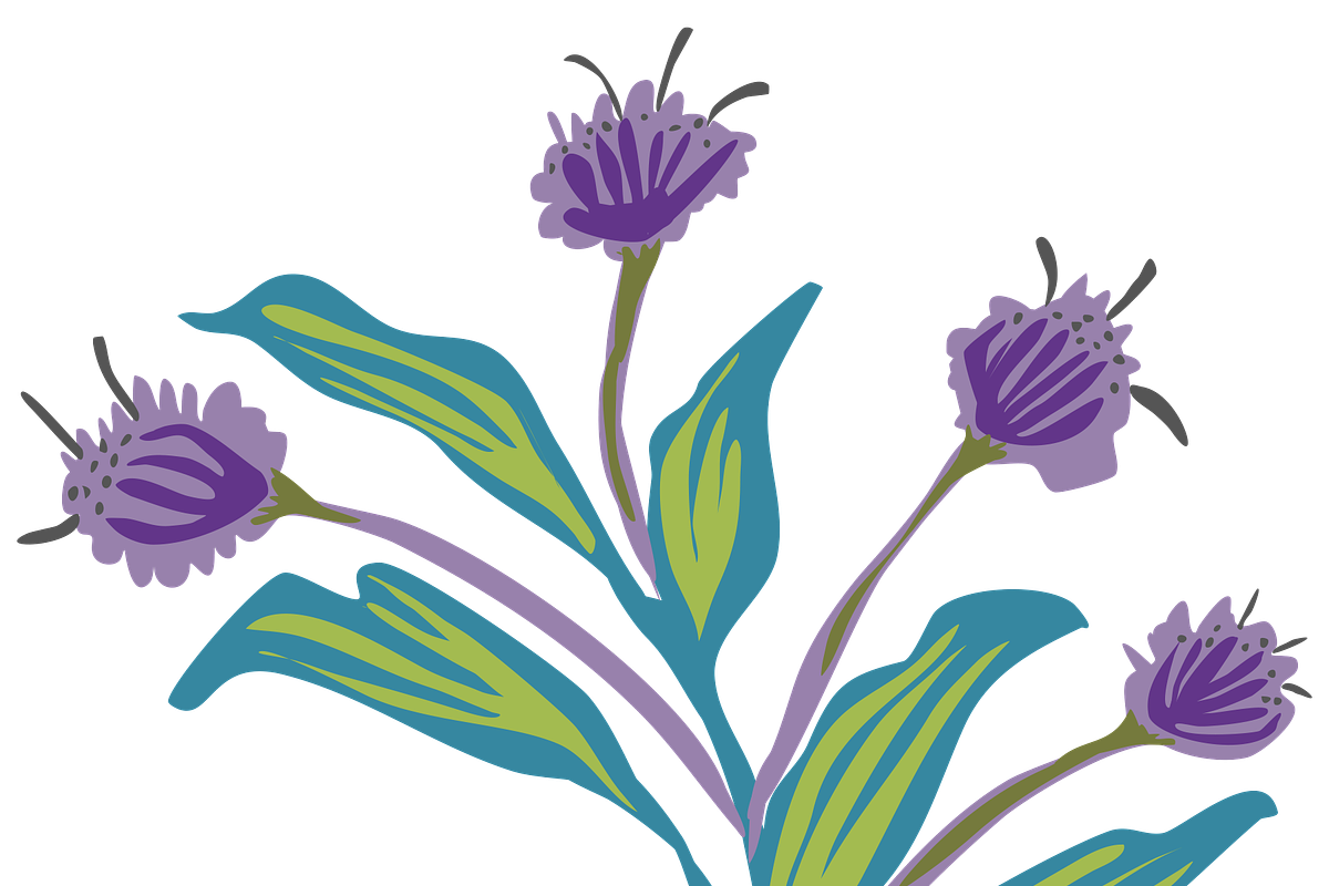 Flower Clip Art 27 Elements, an Illustration by Karen Fields Design (Photo 2 of 3)