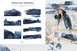 SAPPHIRE Watercolor Collection.