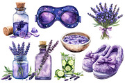 Lavender Pamper Time Clipart, an Illustration by Designworld (Thumbnail 2 of 5)