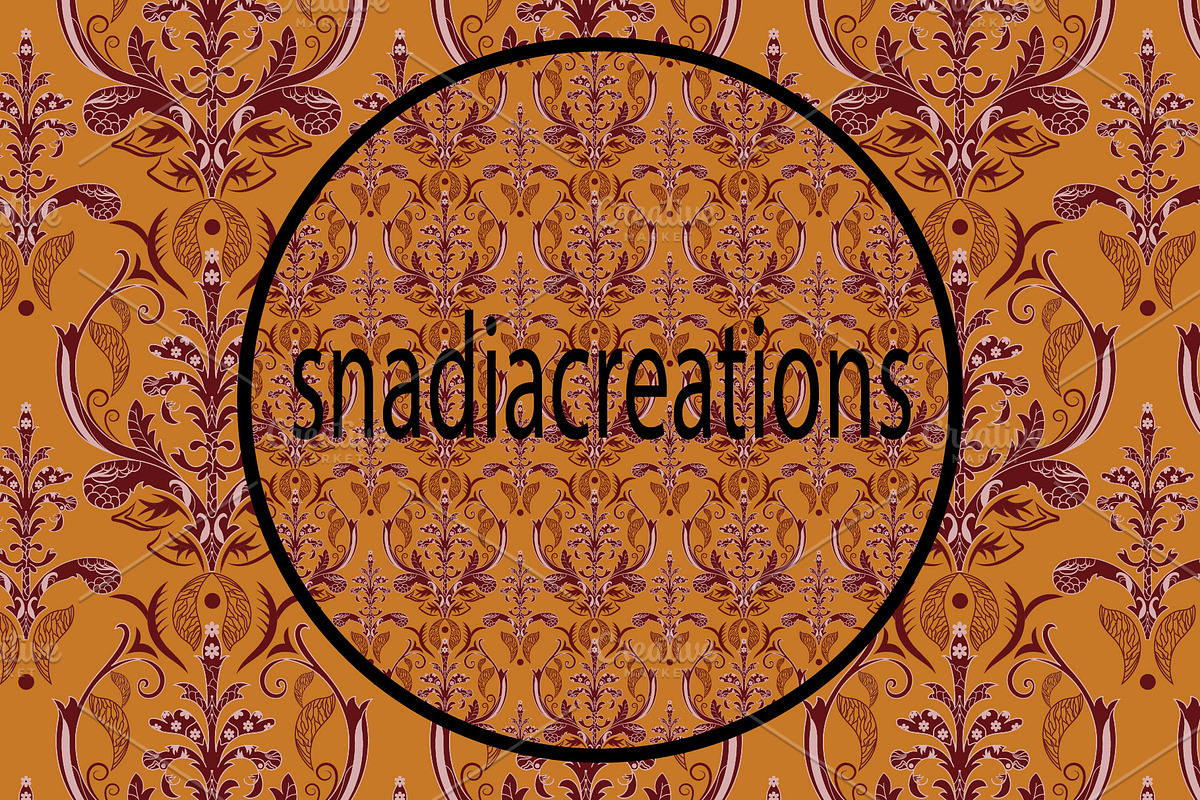 Nouveau Bloom, a Pattern Graphic by snadiacreations (Photo 1 of 4)