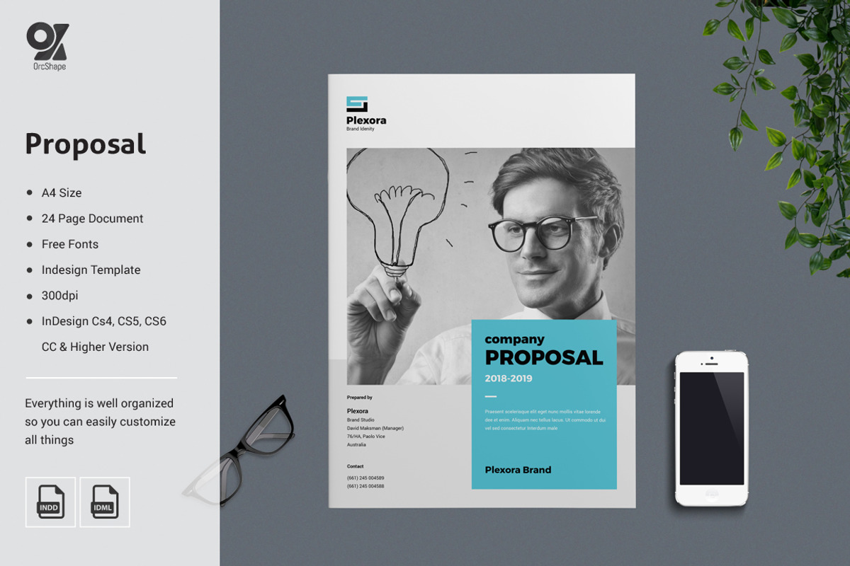 Proposal, a Brochure Template by Orcshape Studio (Photo 1 of 14)