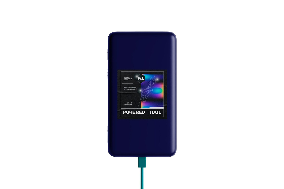 Powerbank Mockup, a Product Mockup by Design Squad (Photo 4 of 5)