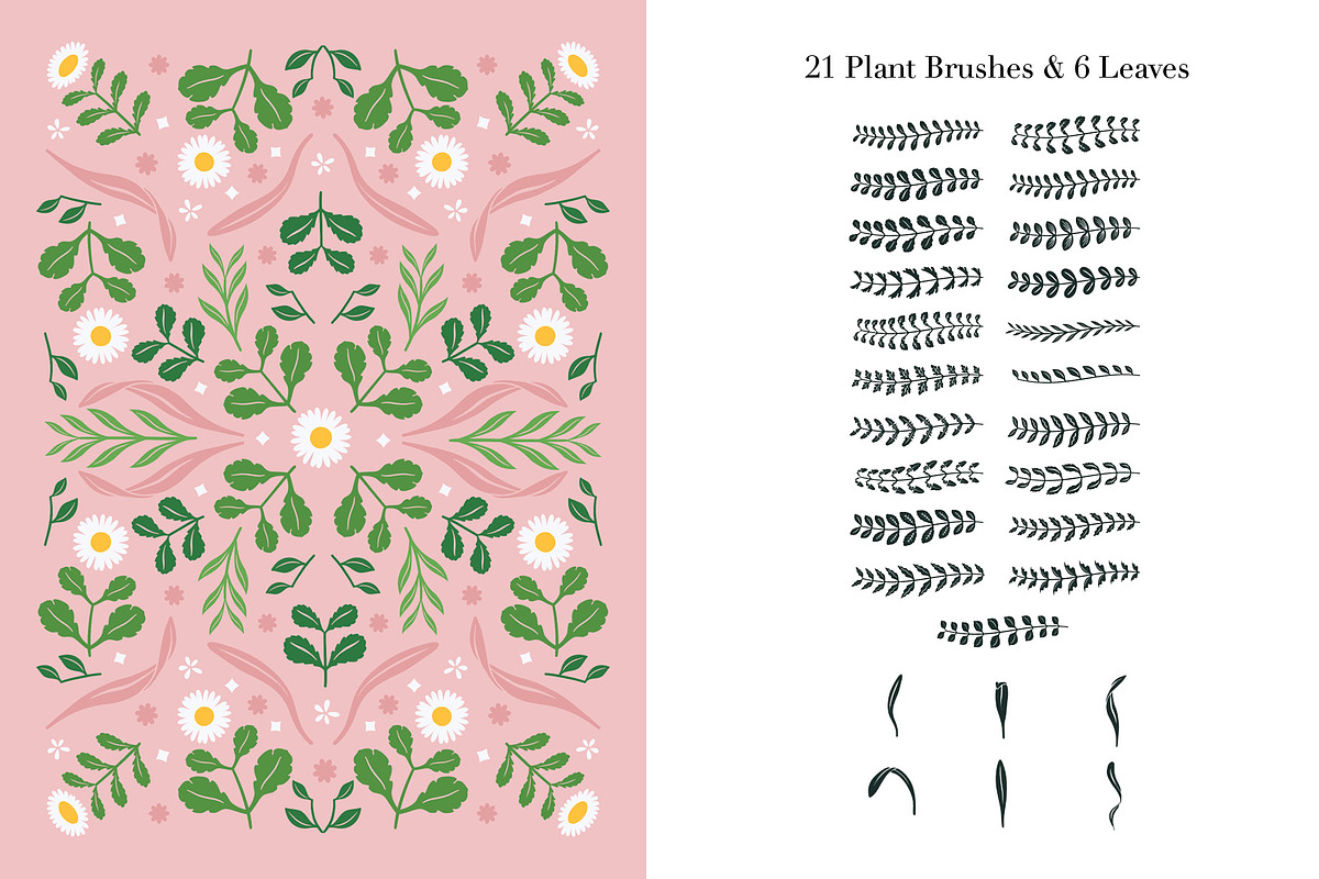 Spring Botanica for Procreate, a Brush Add-On by Pencil Twist (Photo 3 of 10)