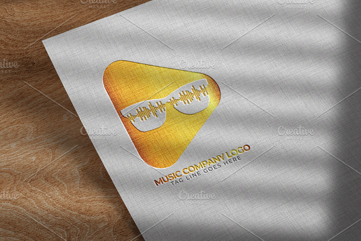 Music Company Identity Logo Template, a Branding & Logo Template by arslantanoli (Photo 3 of 3)