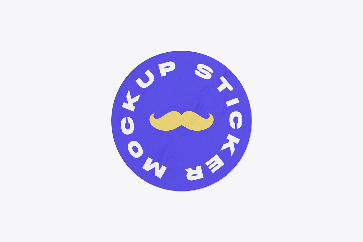 70+ Must-Have Sticker Mockups, a Mockup by Mockupdaddy (Photo 18 of 70)