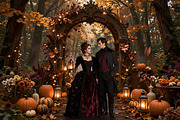 Enchanted Autumn Digital Backdrops, a Background Graphic by 3Motional (Thumbnail 14 of 19)