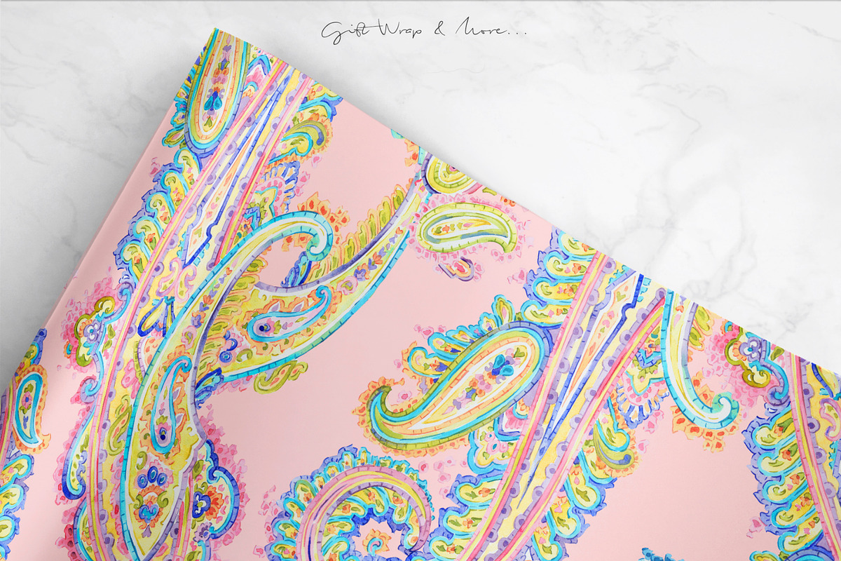 Paisley Elegance #02, an Illustration by TSTUDIO (Photo 6 of 10)