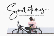 Boisterous Signature, a Script Font by Dhan Studio (Thumbnail 1 of 24)
