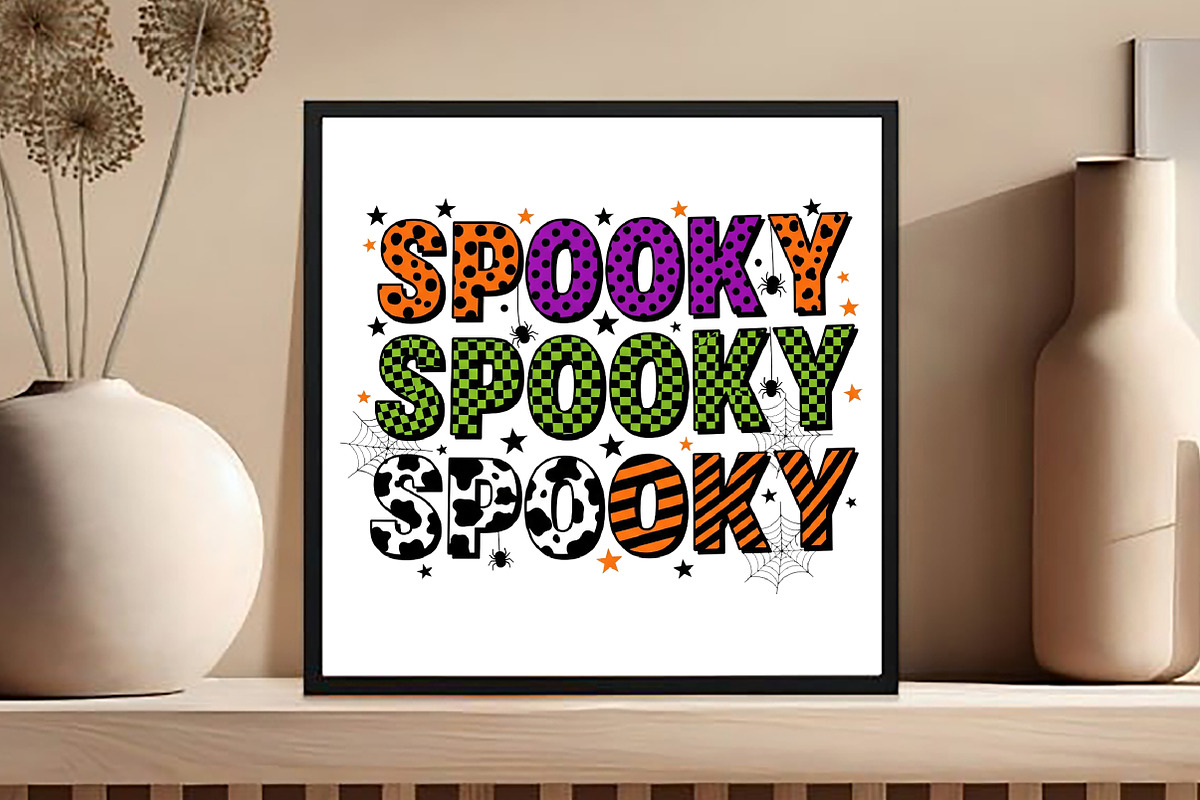 Preppy Halloween Spooky Png, an Illustration by Black Bird Studio (Photo 4 of 4)