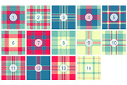 #208 Ocean Breeze Patterns, a Pattern Graphic by Plaid4You (Thumbnail 2 of 5)