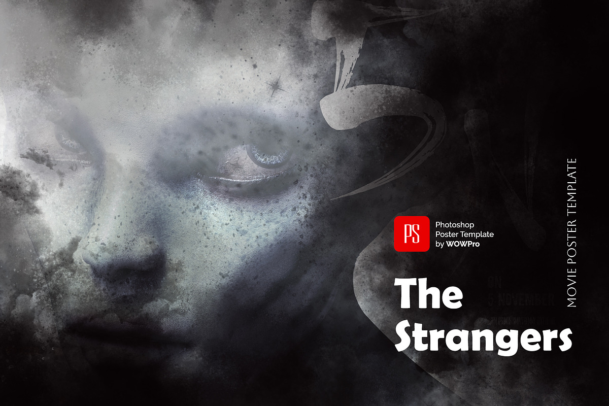 The Strangers Movie Poster/Flyer, a Flyer Template by WOWPro (Photo 1 of 5)