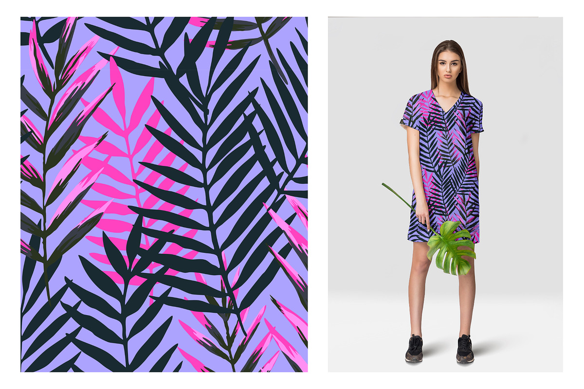 Neon tropical collection, a Pattern Graphic by Robusta (Photo 8 of 22)
