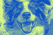 Circular Halftone Pattern Photoshop, a Layer Style Add-On by LESZ Design (Thumbnail 3 of 6)