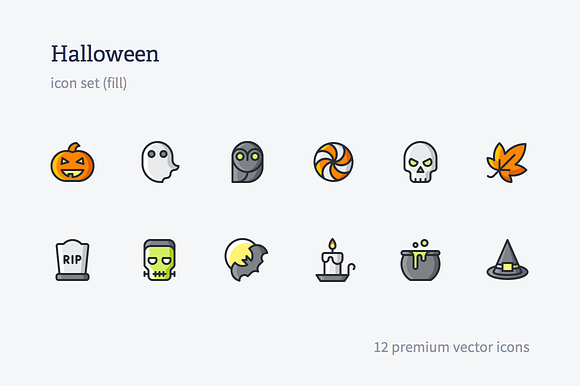 Halloween Icon Set