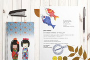 Japan and its main symbols, an Illustration by fiolika (Thumbnail 4 of 5)