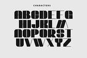 Miraclo Bold Display Font, a Sans Serif Font by Artiveko (Thumbnail 5 of 8)