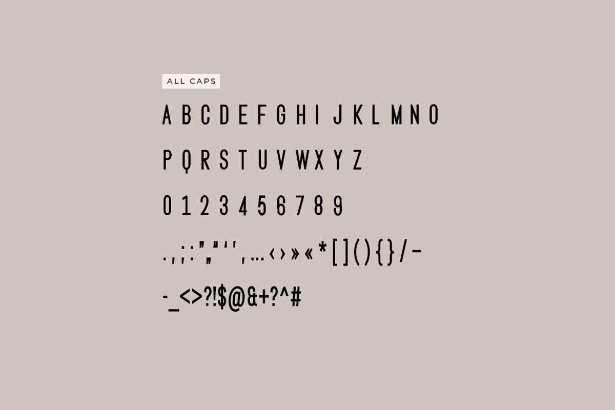 STARK - Display / Headline Typeface preview 6