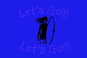 Ride The Wave/Wavy Hand-drawn font, a Handwritten Font by Eryn Rose Design (Thumbnail 3 of 7)