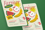 Farmer Market Flyer, a Flyer Template by MMPixelCraft (Thumbnail 2 of 5)
