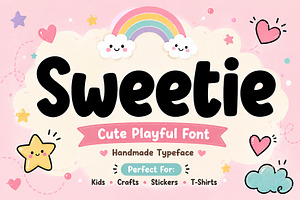 Sweetie, a Slab Serif Font by Wow Magic