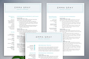 Modern Resume Template for Word, a Resume Template by SharpResumeFoundry (Thumbnail 3 of 6)