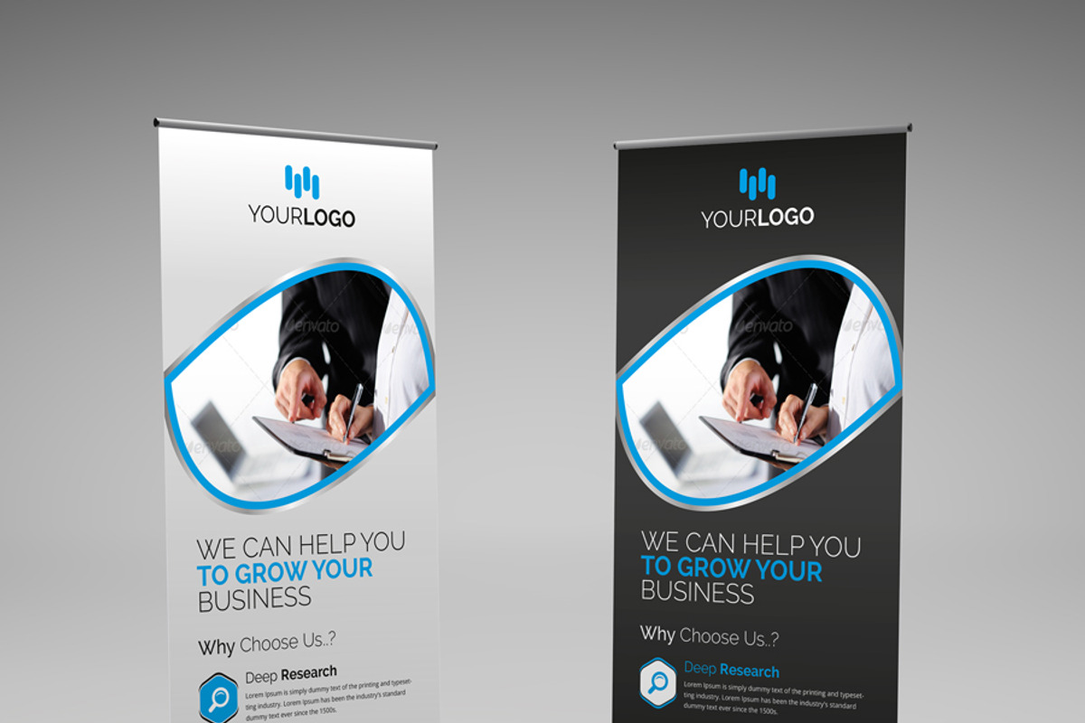 Corporate Rollup Banner, a Templates & Theme by RQ Designs (Photo 1 of 6)