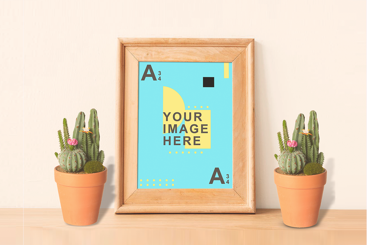 Mock Up Desk for Artwork, a Social Media Template by IllustrastoryID (Photo 2 of 2)