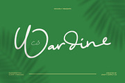 CS Wardine – Handwritten Script, a Script Font by Craft Supply Co. (Thumbnail 1 of 8)