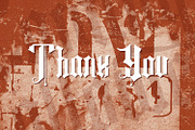 Fancy Quisley - Blackletter Font, a Blackletter Font by StringLabs (Thumbnail 11 of 11)