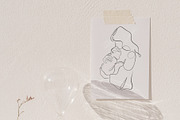 Mama - motherhood illustrations, a Person Illustration by Anna.Klets (Thumbnail 3 of 12)