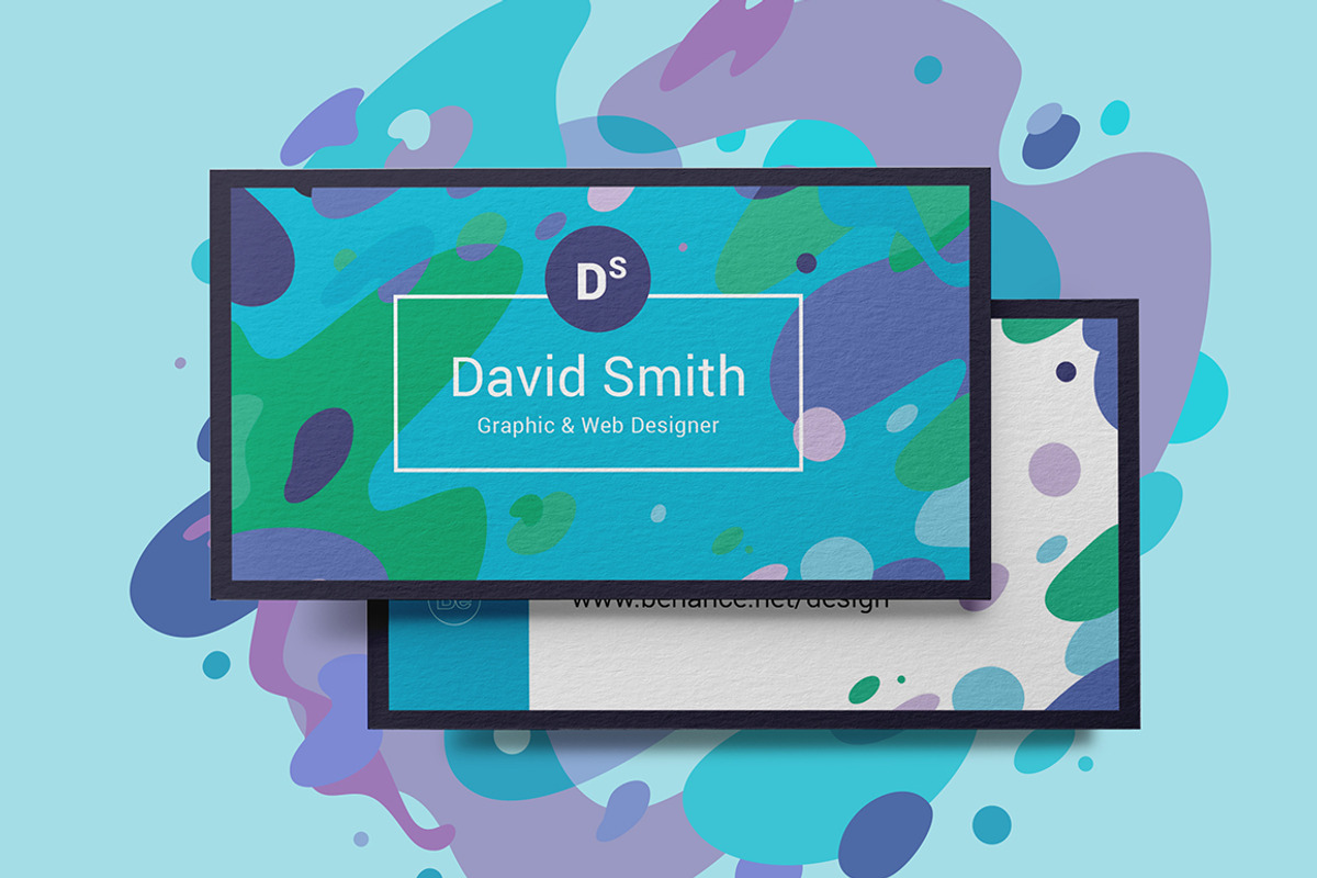Business Card - Splash, a Business Card Template by 3Angle (Photo 1 of 2)