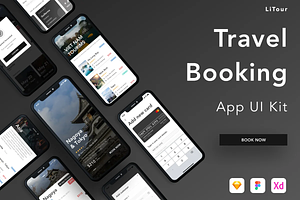 LiTour - Travel Booking App Design