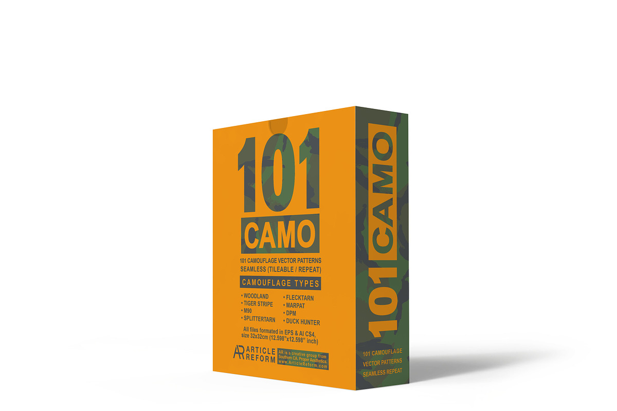 101 Camo Patterns, a Graphic by Article Reform (Photo 4 of 4)