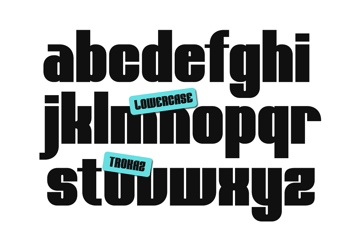 Trokaz - Bold Sport Display Font, a Sans Serif Font by Flawless And Co (Photo 7 of 10)
