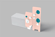 Unfolded Square Box Mockups, a Packaging Mockup by megostudi0 (Thumbnail 2 of 6)