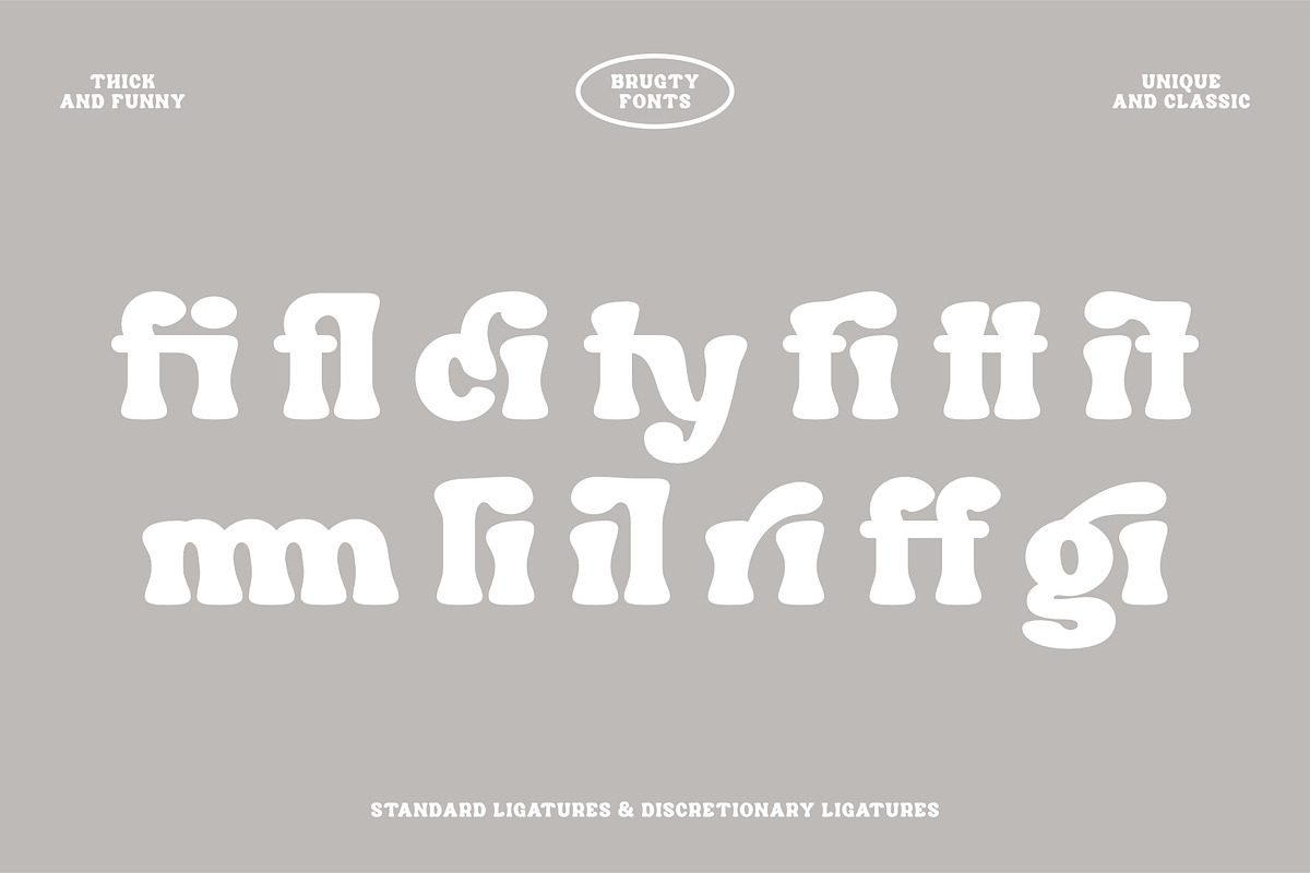 Brugty - Thick Display Fonts, a Serif Font by Prioritype Co (Photo 14 of 15)