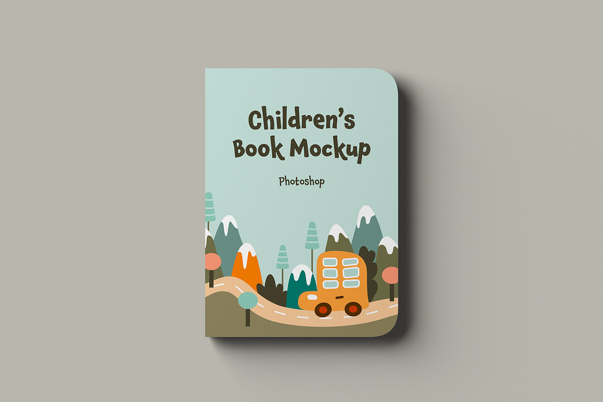 Children's Book Mockups, a Print Template by artimasa (Photo 2 of 8)