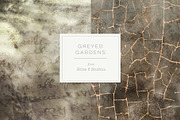 Greyed Gardens & Gold Graphics, a Pattern Graphic by Blixa 6 Studios (Thumbnail 2 of 5)