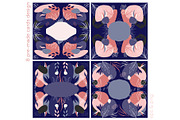 Floral abstract bundle. Botanic set., a Pattern Graphic by lisa_kalev (Thumbnail 16 of 24)